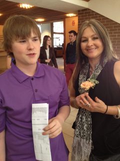 Nicola & Her Son, AAWR Volunteers