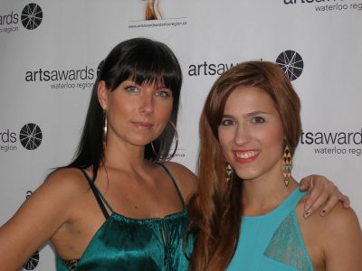 Jennifer Gough, Minds Eye Studio Art and New Art Radio & Heather Riemersma, New Art Radio and Committee Member