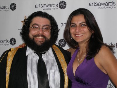 Majdi Bou-Matar - Hemmerich, Flanagan Performing Arts Award Recipient & Rania Al-Hammoud